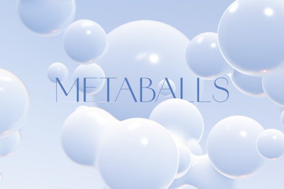Abstract Clean Metaball Backgrounds: Fluid Design Assets for Modern Projects