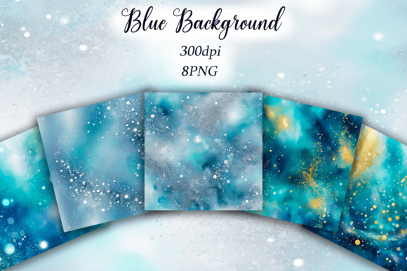 Blue Backgrounds: Your Versatile Digital Asset for Any DIY Project
