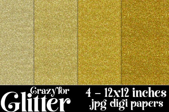 Crazy for Glitter Backgrounds, Gold: Your New Secret Weapon