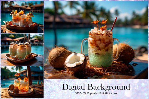 Elevate Your Designs with Cocktail Glasses Party Drink Backgrounds
