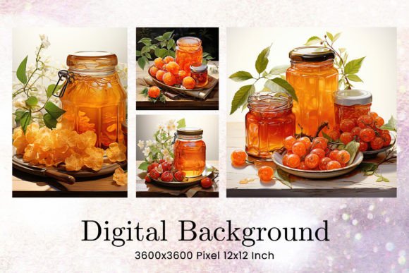 Honey Bee Backgrounds Wall Art Wallpaper: A Designer's Digital Asset