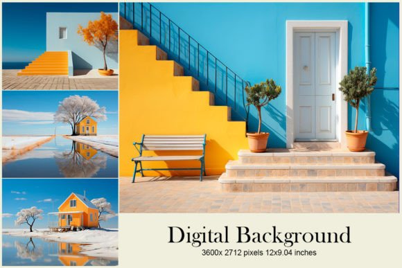 House Backgrounds: Digital Wall Art for Every Surface