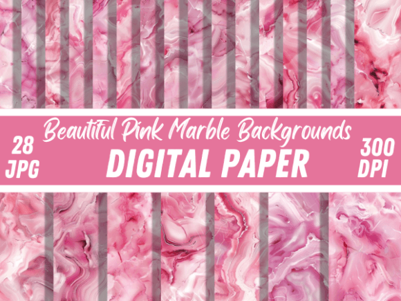 Transform Your Designs with Luxury Pink Marble Backgrounds