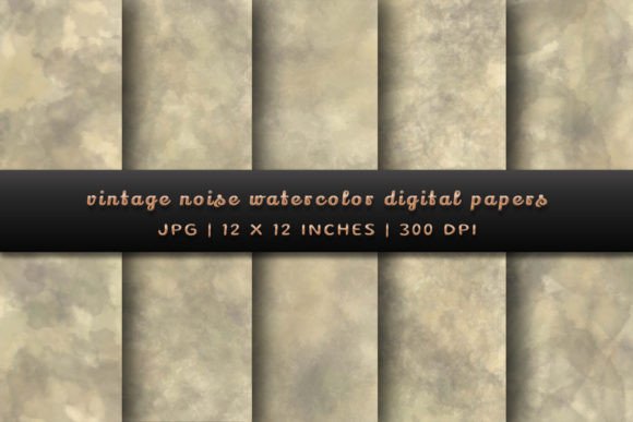 Vintage Noise Watercolor Backgrounds for Modern Projects